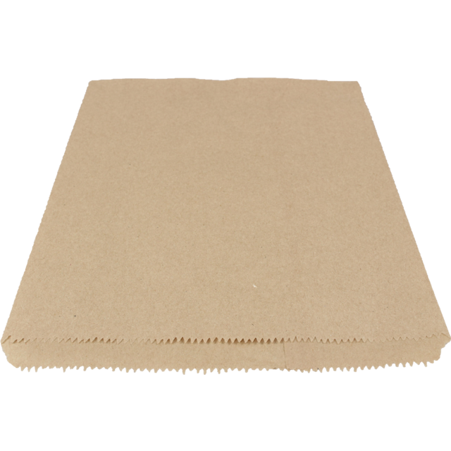 Bag, Paper , 17.5x24cm, brown  1