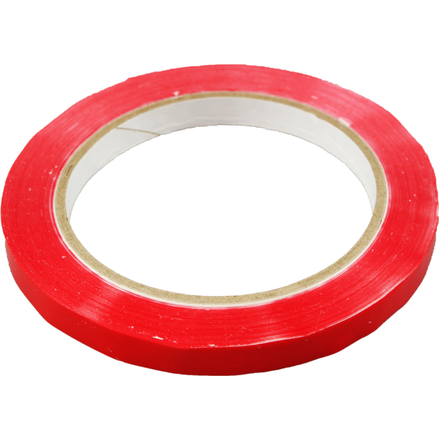 Tape, PP, 9mm, 66m, red 1