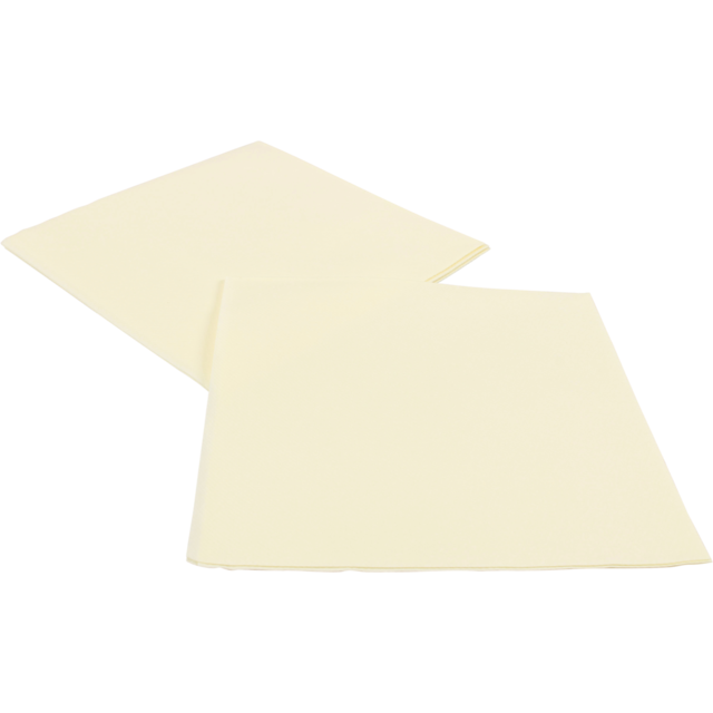 Napkin, paper , 40x40cm, weiß/Crème 1