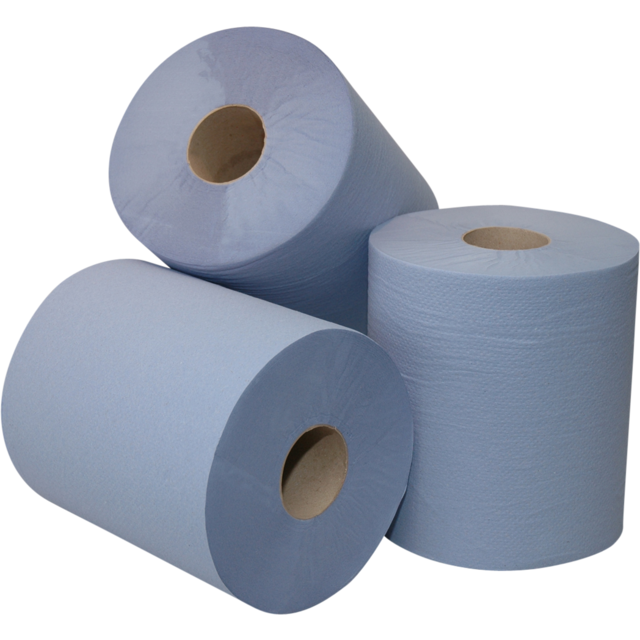 Roll, paper , 18cm, 150m, blue 1