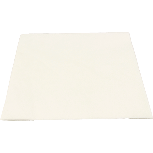 Napkin, paper , 16x23cm, white 1