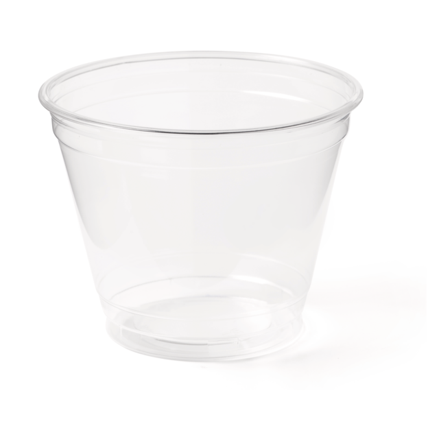 Cup, PET, 9oz, transparent 1