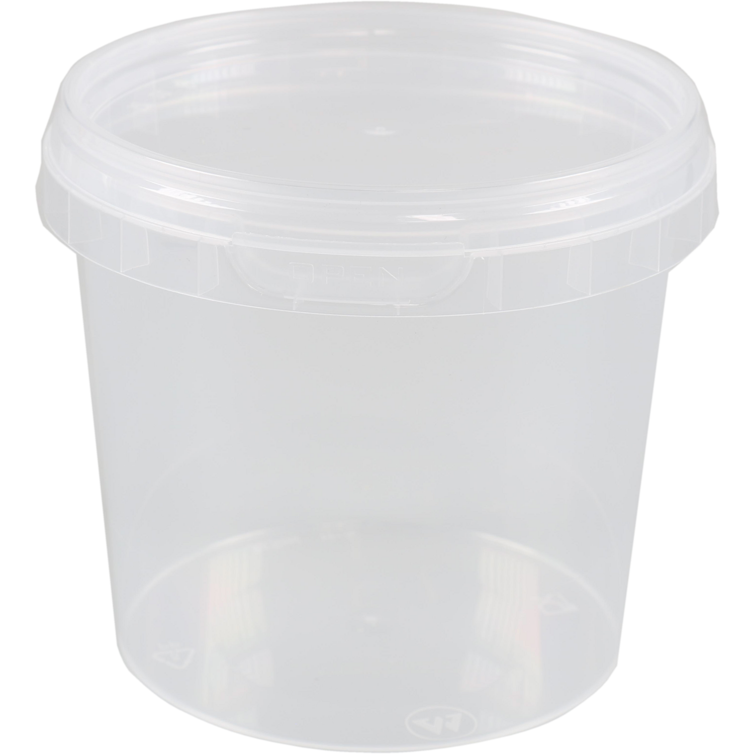 Container, PP, 365ml, Ø9cm, 9cm, transparent 1
