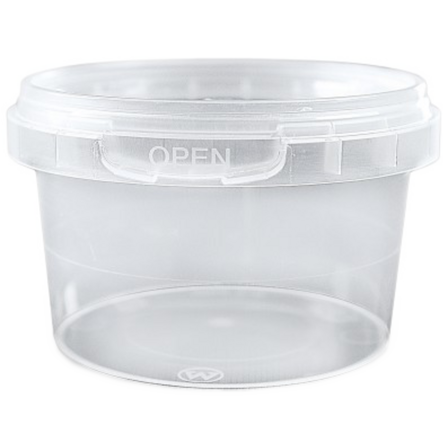 Container, PP, 240ml, Ø9cm, 5.5cm, transparent 1